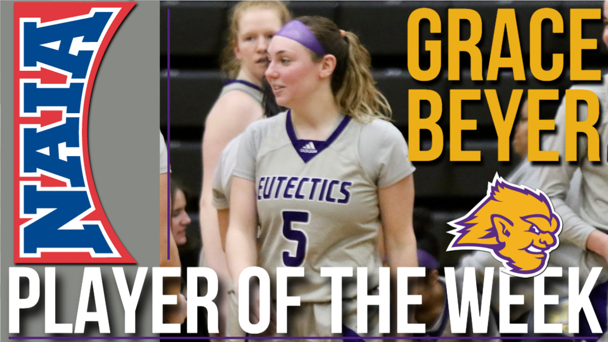 Grace Beyer racks up 4th NAIA POW