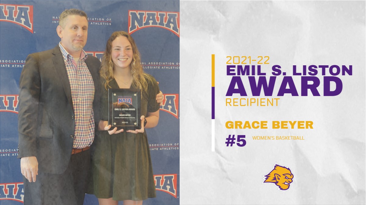 Beyer Presented with Emil S. Liston Award at NAIA Convention