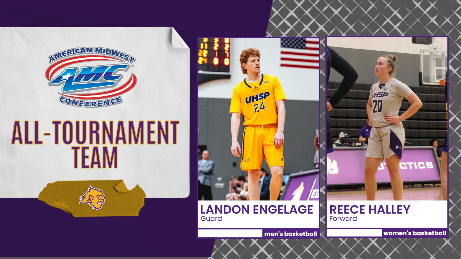 Engelage and Halley Named to All-Tournament Team