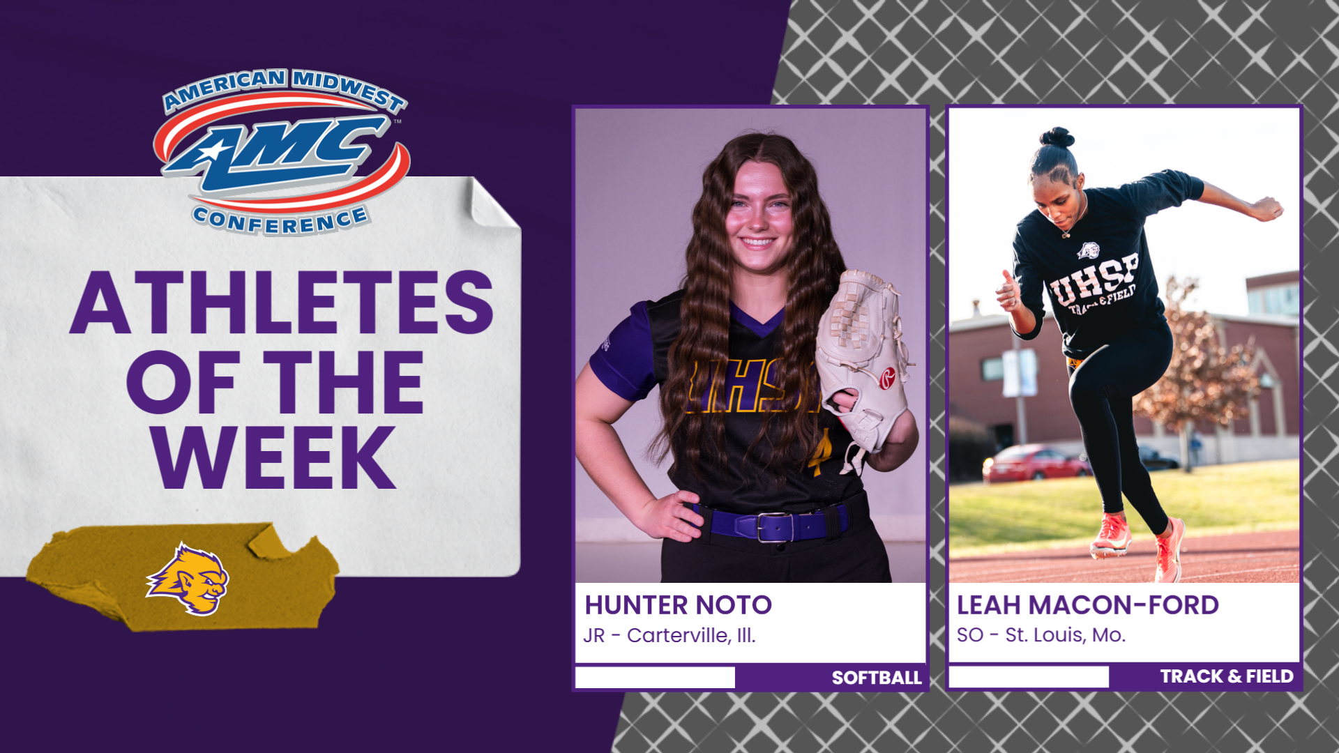 Noto and Macon-Ford land Player of the Week nods from AMC